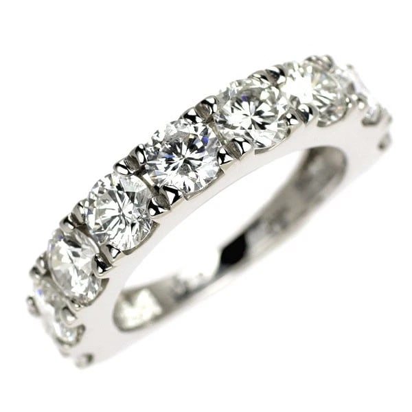 PT900 DIAMOND RING: Pt900 Diamond Ring Brand: None Type/Style: Ring Material: Pt900, Main Stone Natural Color: Pt Size: 6 US Accessories: None Accessories Notice: When purchasing pre-owned goods, please refer
