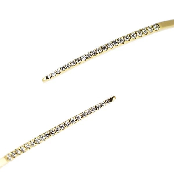 K18YG DIAMOND BANGLE - 2