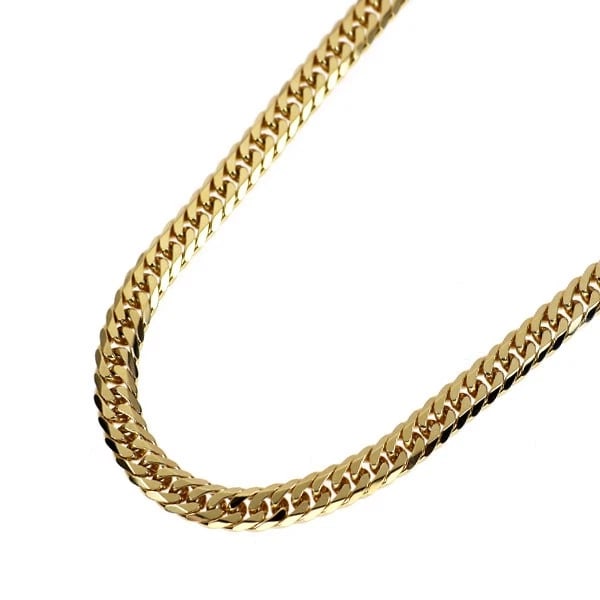 K18YG KIHEI 6-SIDED DOUBLE NECKLACE: K18YG Kihei 6-sided double necklace Brand: None Type/Style: necklaces Material: K18YG, Color: YG Size: Chain Length 60 Accessories: None Accessories Notice: When purchasing pre-owned goods, please