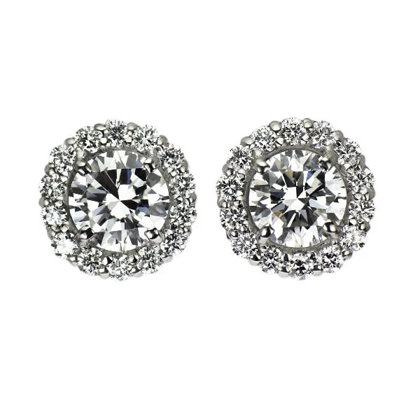 PT950/ PT900 DIAMOND EARRINGS: Pt950/ Pt900 diamond earrings Brand: None Type/Style: piercing Material: Pt950/Pt900, Main Stone Natural Color: Pt Size: Length/Width/Diameter 7.6 Accessories: None Accessories Notice: When