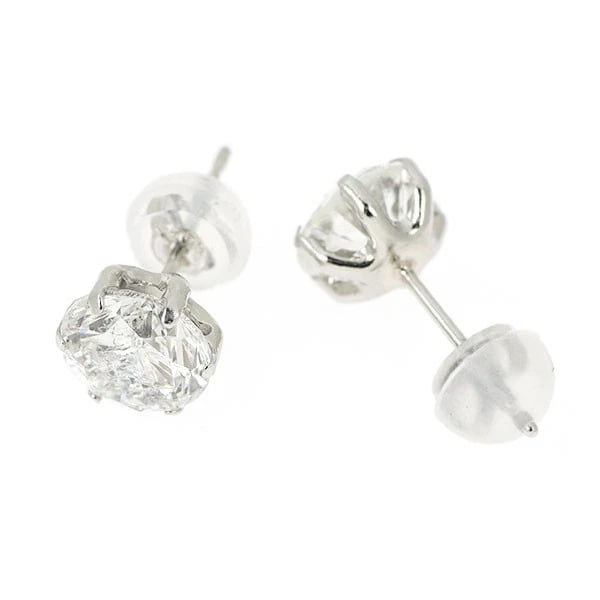 PT900 DIAMOND EARRINGS - 2