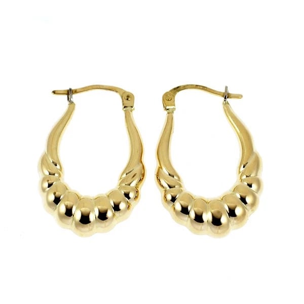 UNO AELE K18YG EARRING HOOP: Uno Aele K18YG earring hoop Brand: None Type/Style: piercing Material: K18YG, Color: YG Size: Length/Width/Diameter 24.0 Accessories: None Accessories Notice: When purchasing pre-owned goods, please