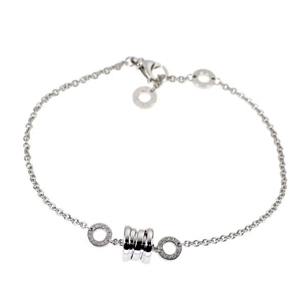 BVLGARI K18WG BRACELET: Bvlgari K18WG bracelet Brand: Bvlgari Type/Style: bracelets Material: K18WG, Color: WG Size: 7.75 - 8 US Accessories: None Accessories Notice: When purchasing pre-owned goods, please refer to the