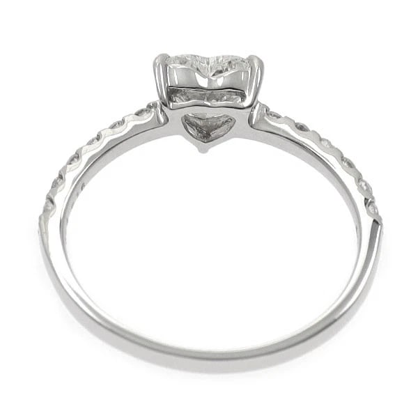 PT950 HEART SHAPE DIAMOND RING - 2