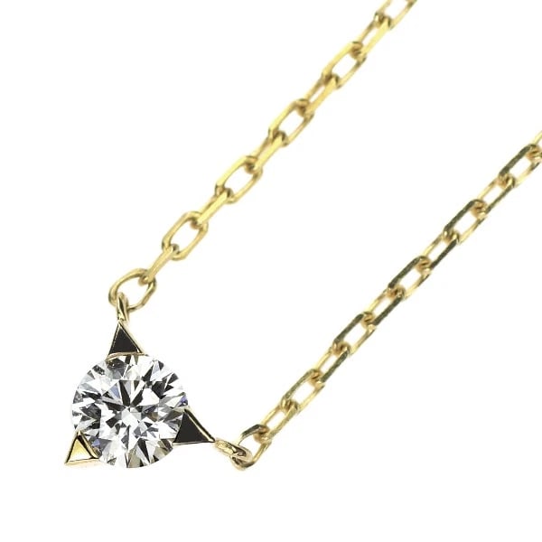 VIVIENNE COUTURE/ARCHER K18YG DIAMOND PENDANT NECKLACE: Vivienne Couture/Archer K18YG Diamond Pendant Necklace Brand: None Type/Style: pendant necklace Material: K19YG, Main Stone Natural Color: YG Size: Chain Length 40 Accessories: None Accessories