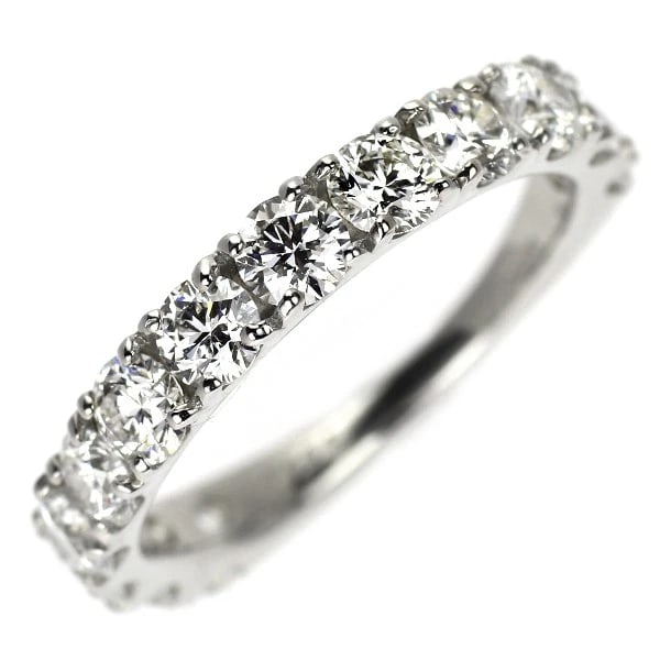 PT900 DIAMOND RING: Pt900 Diamond Ring Brand: None Type/Style: Ring Material: Pt900, Main Stone Natural Color: Pt Size: 6 US Accessories: None Accessories Notice: When purchasing pre-owned goods, please refer