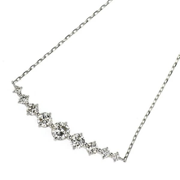 PT900/ PT850 DIAMOND PENDANT NECKLACE: Pt900/ Pt850 Diamond Pendant Necklace Brand: None Type/Style: pendant necklace Material: Pt900, Main Stone Natural Color: Pt Size: 6.75 - 7 US Accessories: None Accessories Notice: When pu