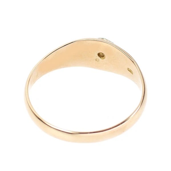 K18PG/PT850 DIAMOND RING - 2