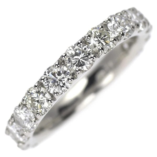 PT900 DIAMOND RING: Pt900 Diamond Ring Brand: None Type/Style: Ring Material: Pt900, Main Stone Natural Color: Pt Size: 6 US Accessories: None Accessories Notice: When purchasing pre-owned goods, please refer