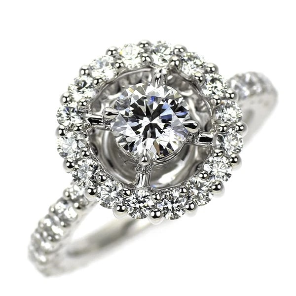 PT900 DIAMOND RING: Pt900 diamond ring Brand: None Type/Style: Ring Material: Pt900, Main Stone Natural Color: Pt Size: 4.75 - 5 US Accessories: None Accessories Notice: When purchasing pre-owned goods, pleas