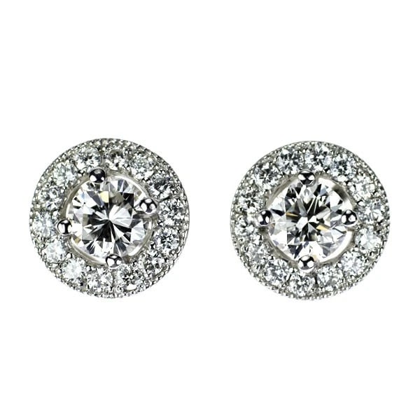 PT950/ PT900 DIAMOND EARRINGS: Pt950/ Pt900 Diamond Earrings Brand: None Type/Style: piercing Material: Pt950/ Pt900, Main Stone Natural Color: Pt Size: Length/Width/Diameter 9.9 Accessories: None Accessories Notice: When