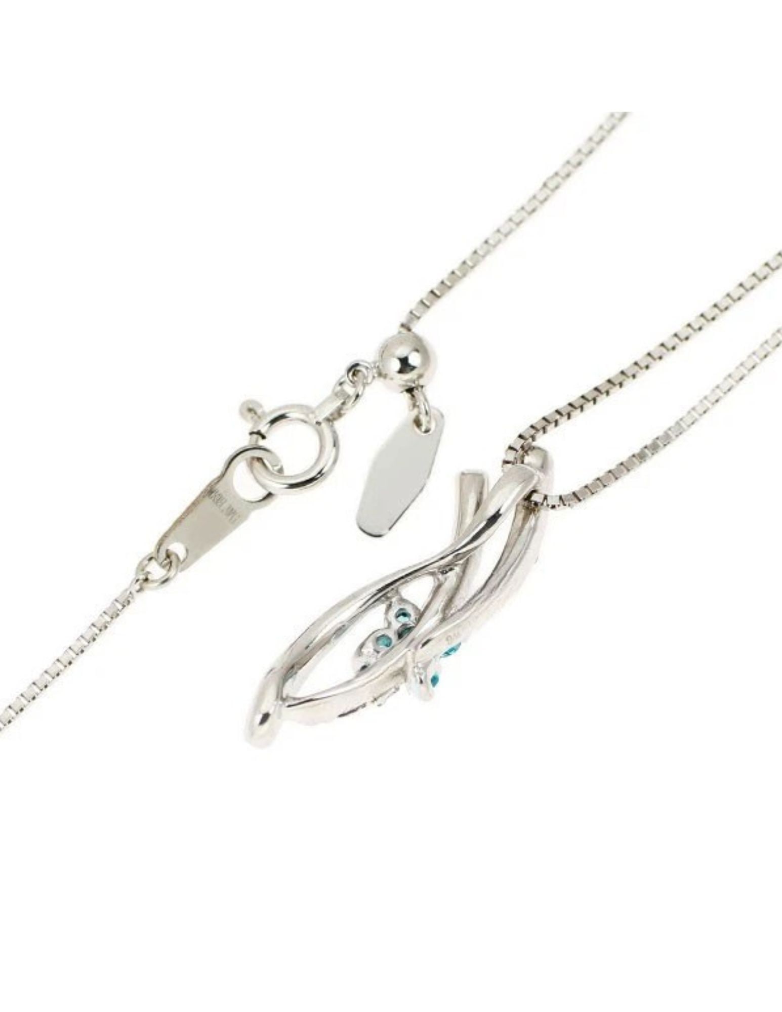 K18PG RUBY DIAMOND PENDANT NECKLACE - 2