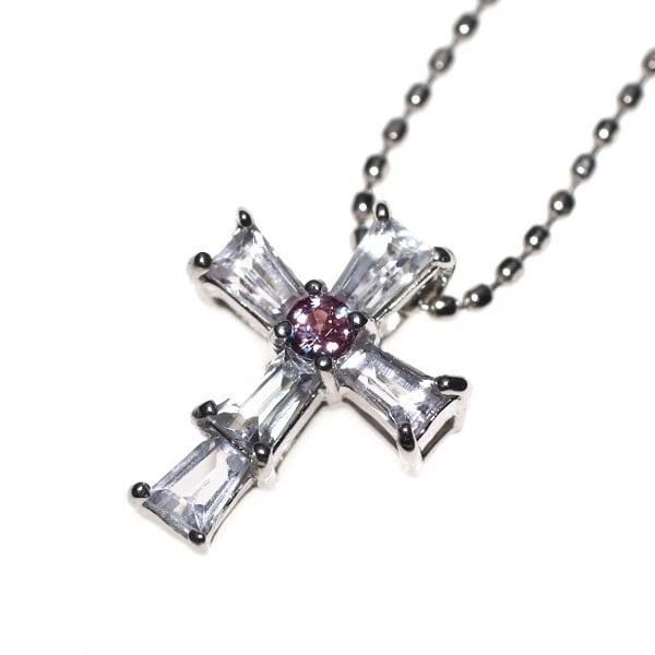 K18WG ALEXANDRITE WHITE SAPPHIRE PENDANT NECKLACE: K18WG Alexandrite White Sapphire Pendant Necklace Brand: None Type/Style: pendant necklace Material: K18WG, Main Stone Alexandrite\Natural Color: WG Size: Chain Length 45.5 cm Accessories: None