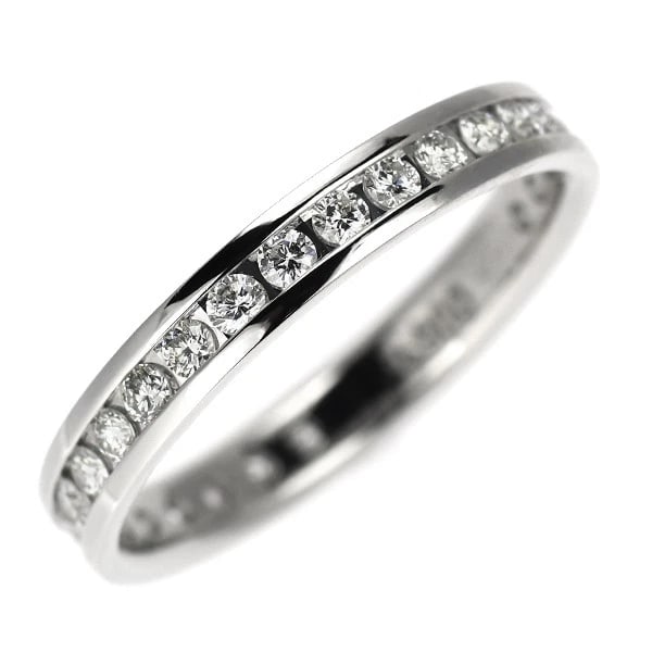 PT900 DIAMOND RING: Pt900 diamond ring Brand: None Type/Style: Ring Material: PT900, Main Stone Natural Color: Pt Size: Accessories: None Accessories Notice: When purchasing pre-owned goods, please refer to the photos