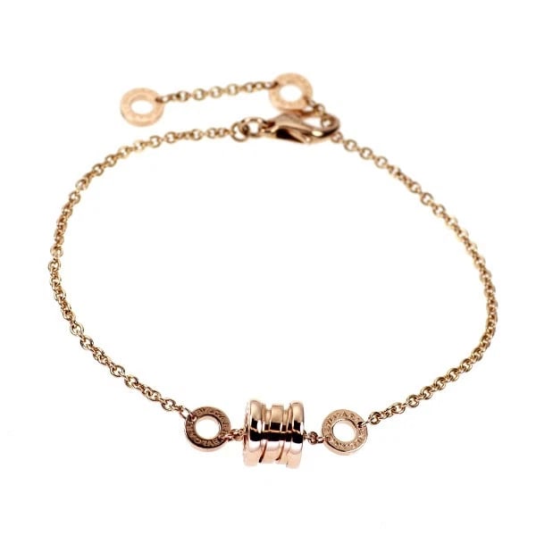 BVLGARI K18PG BRACELET: Bvlgari K18PG bracelet Brand: Bvlgari Type/Style: bracelets Material: K18PG, Color: PG Size: 7.75 - 8 US Accessories: None Accessories Notice: When purchasing pre-owned goods, please refer