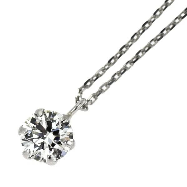 PT900/ PT850 DIAMOND PENDANT NECKLACE: Pt900/ Pt850 Diamond Pendant Necklace Brand: None Type/Style: pendant necklace Material: Pt950/Pt850, Main Stone Natural Color: Pt Size: Chain Length 40 Accessories: None Accessories Notic