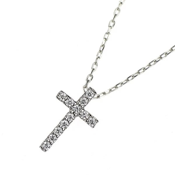 STAR JEWELRY K18WG DIAMOND PENDANT NECKLACE: Star Jewelry K18WG Diamond Pendant Necklace Brand: star jewelry Type/Style: pendant necklace Material: K18WG, Main Stone Natural Color: WG Size: Chain Length: 40 Accessories: None Accessories Notice: