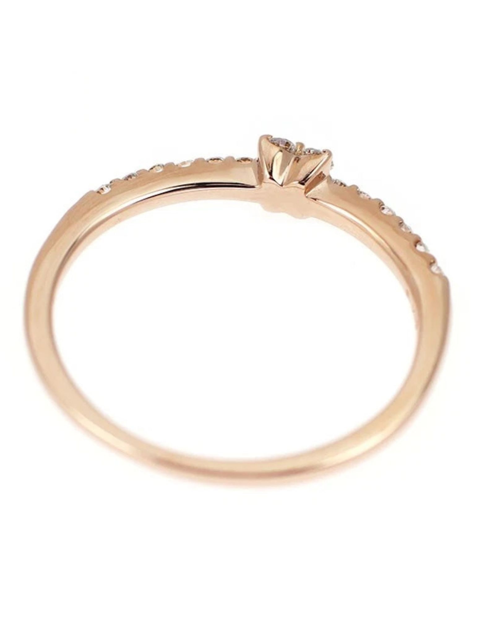 PONTEVECCHIO K18PG DIAMOND RING - 2