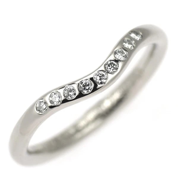 TIFFANY PT950 DIAMOND RING: Tiffany Pt950 Diamond Ring Brand: Tiffany Type/Style: Ring Material: Pt950, Main Stone Natural Color: Pt Size: 4 US Accessories: None Accessories Notice: When purchasing pre-owned goods, please refer