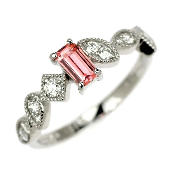 PT950 NIGERIAN VEILINENITE DIAMOND RING: Pt950 Nigerian Veilinenite Diamond Ring Brand: None Type/Style: Ring Material: Pt950, Main Stone Natural Color: Pt Size: 4.5 US Accessories: None Accessories Notice: When purchasing pre-ow