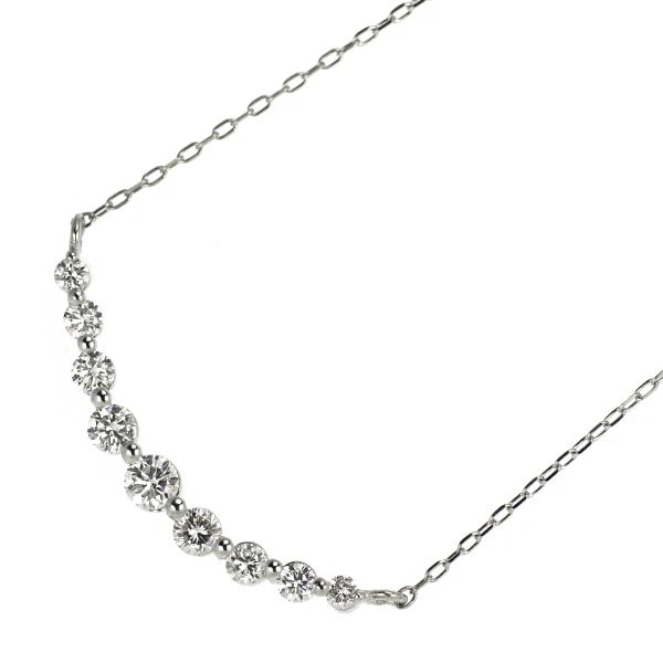 PT900/ PT850 DIAMOND PENDANT NECKLACE: Pt900/ Pt850 Diamond Pendant Necklace Brand: None Type/Style: pendant necklace Material: Pt900, Main Stone Natural Color: None Size: Chain Length 44 Accessories: None Accessories Notice: When