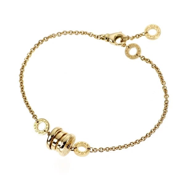 BVLGARI K18YG BRACELET B.ZERO1 ELEMENT: Bvlgari K18YG bracelet B.ZERO1 element Brand: Bvlgari Type/Style: bracelets Material: K18YG, Color: YG Size: 6.75 - 7 US Accessories: None Accessories Notice: When purchasing pre-owned goods, please