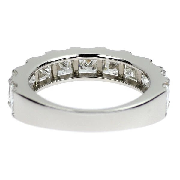PT950 PRINCESS CUT DIAMOND RING - 3
