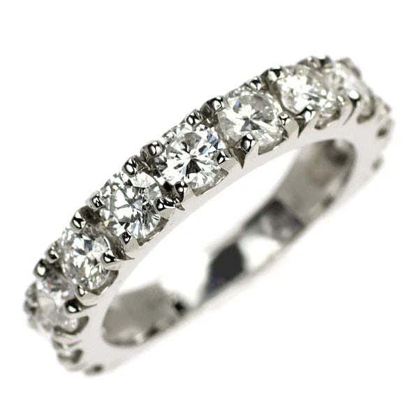 PT900 DIAMOND RING: Pt900 Diamond Ring Brand: None Type/Style: Ring Material: Pt900, Main Stone Natural Color: Pt Size: 6 US Accessories: None Accessories Notice: When purchasing pre-owned goods, please refer