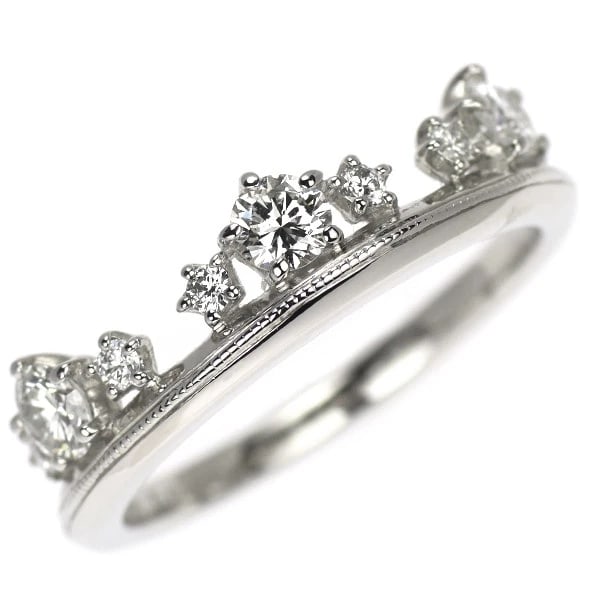 JUSTIN DAVIS PT900 DIAMOND RING: Justin Davis Pt900 Diamond Ring Brand: None Type/Style: Ring Material: Pt900, Main Stone Natural Color: None Size: 4.75 - 5 US Accessories: None Accessories Notice: When purchasing pre-owned goods,