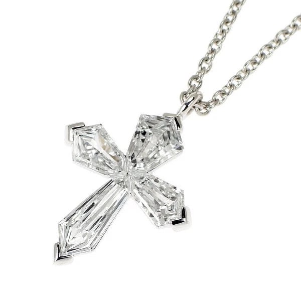 GRAFF K18WG DIAMOND PENDANT NECKLACE: GRAFF K18WG Diamond Pendant Necklace Brand: graphs Type/Style: pendant necklace Material: K18WG, Main Stone Natural Color: WG Size: Chain Length 41 Accessories: None Accessories Notice: Wh