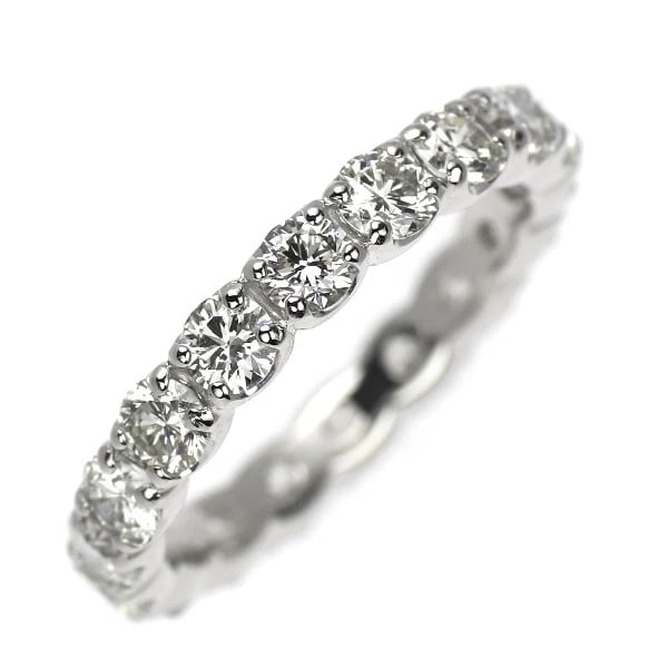 PT950 DIAMOND RING: Pt950 diamond ring Brand: None Type/Style: Ring Material: Pt900, Main Stone Natural Color: Pt Size: Accessories: None Accessories Notice: When purchasing pre-owned goods, please refer to the photos