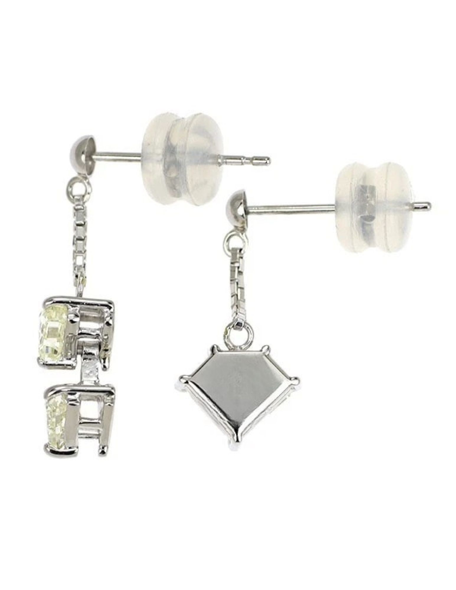 PT900 DIAMOND EARRING - 2