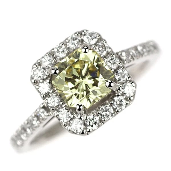 PT900 FLEMISH CUT DIAMOND RING: Pt900 Flemish Cut Diamond Ring Brand: None Type/Style: Ring Material: Pt900, Main Stone Natural Color: Pt Size: 5.25 US Accessories: None Accessories Notice: When purchasing pre-owned goods, please