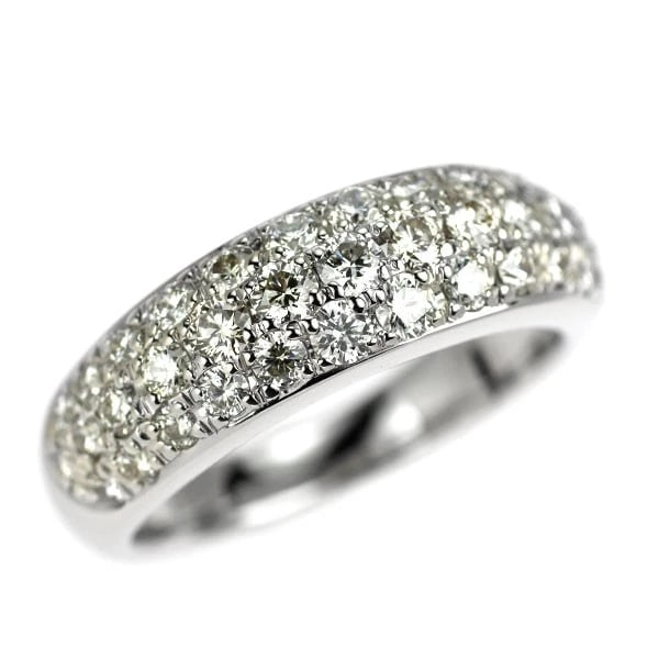 PT900 H&C DIAMOND RING: Pt900 H&C diamond ring Brand: None Type/Style: Ring Material: Pt900, Main Stone Natural Color: None Size: 6 US Accessories: None Accessories Notice: When purchasing pre-owned goods, please refer to