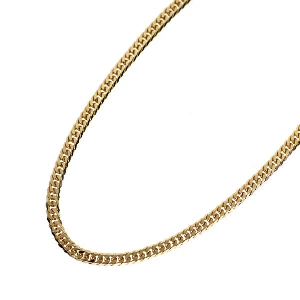 K18YG KIHEI 6-SIDED DOUBLE NECKLACE: K18YG Kihei 6-sided double necklace Brand: None Type/Style: necklaces Material: K18YG, Color: YG Size: Chain Length 40.5 Accessories: None Accessories Notice: When purchasing pre-owned goo