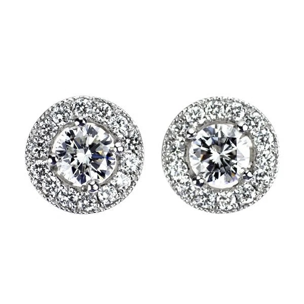 PT950/ PT900 DIAMOND EARRINGS: Pt950/ Pt900 Diamond Earrings Brand: None Type/Style: piercing Material: Pt950/ Pt900, Main Stone Natural Color: Pt Size: Length/Width/Diameter 9.9 Accessories: None Accessories Notice: When