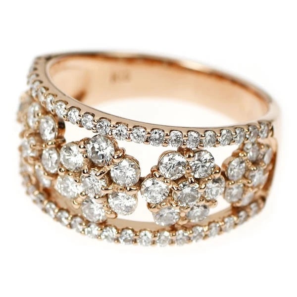 K18PG DIAMOND RING - 2
