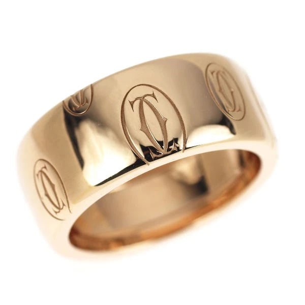 CARTIER K18PG RING: Cartier K18PG Ring Brand: Cartier Type/Style: Ring Material: K14PG, Color: PG Size: Accessories: None Accessories Notice: When purchasing pre-owned goods, please refer to the photos of the items to