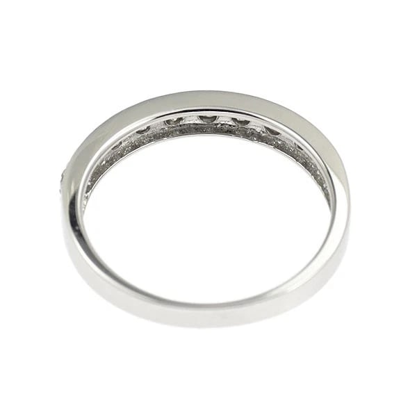 PT950 DIAMOND RING HALF ETERNITY - 2