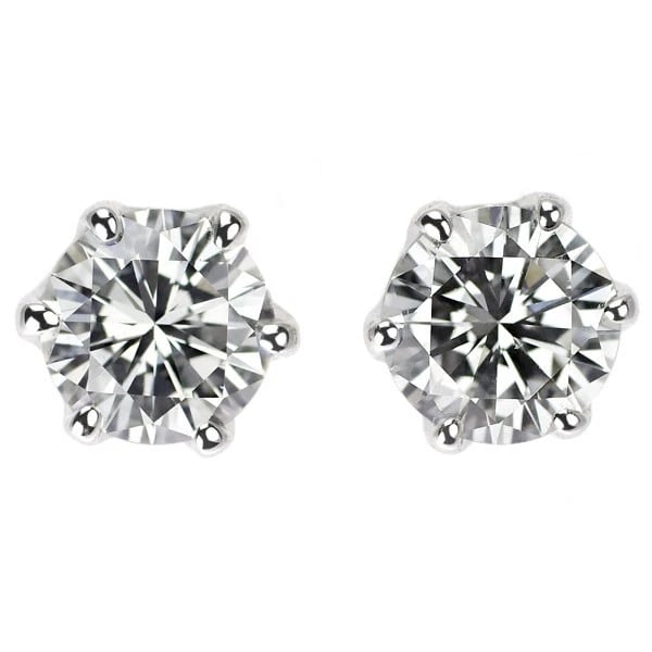 PT900 DIAMOND EARRINGS: Pt900 Diamond Earrings Brand: None Type/Style: piercing Material: Pt900, Main Stone Natural Color: Pt Size: Length/Width/Diameter 5.4 Accessories: None Accessories Notice: When purchasing pre-owned