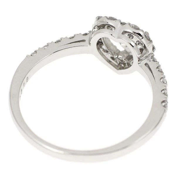 PT950 HEART SHAPE DIAMOND RING - 2