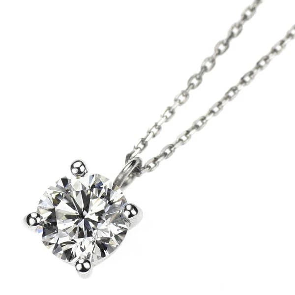 PT950/ PT850 DIAMOND PENDANT NECKLACE: Pt950/ Pt850 Diamond Pendant Necklace Brand: None Type/Style: pendant necklace Material: Pt950/Pt850, Main Stone Natural Color: Pt Size: Chain Length 40.5 Accessories: None Accessories Notice: When