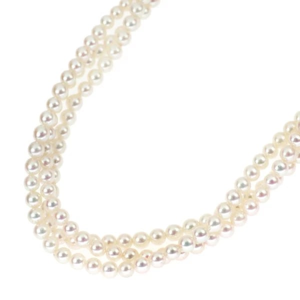 TASAKI PEARL K14WG AKOYA BABY PEARL/PEARL NECKLACE: Tasaki Pearl K14WG Akoya Baby Pearl/Pearl Necklace Brand: Tasaki Pearl Type/Style: necklaces Material: K14WG, Color: WG Size: Chain Length 48 Accessories: None Accessories Notice: When purchasing