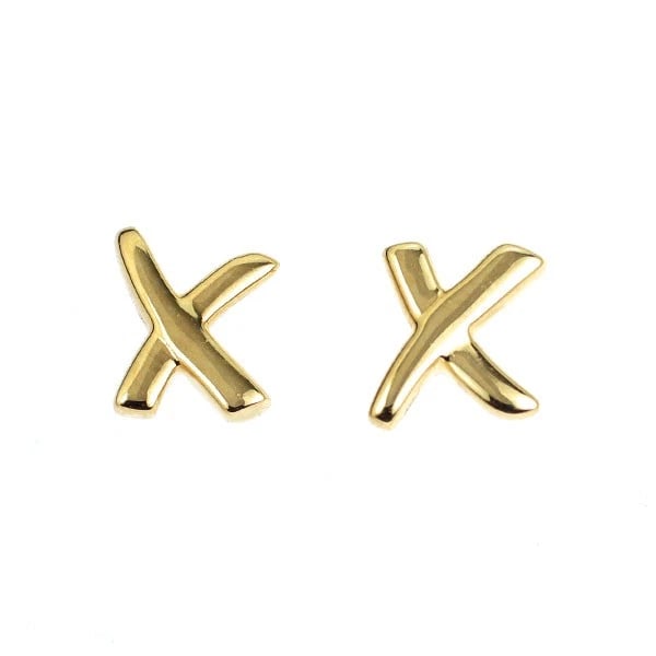 TIFFANY K18YG PIERCING KISS: Tiffany K18YG piercing kiss Brand: Tiffany Type/Style: piercing Material: K18YG, Color: YG Size: Length/Width/Diameter 6.7 Accessories: None Accessories Notice: When purchasing pre-owned g