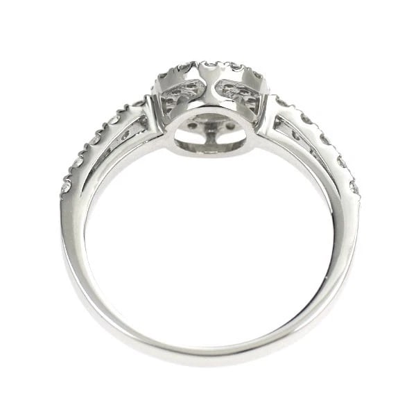 PT950 TOP GRADE DIAMOND RING - 3