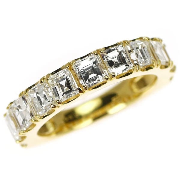 K18YG CALLE CUT DIAMOND RING: K18YG Calle Cut Diamond Ring Brand: None Type/Style: Ring Material: K18YG, Main Stone Natural Color: YG Size: 6 US Accessories: None Accessories Notice: When purchasing pre-owned goods, pl