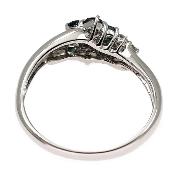 PT900 ALEXANDRITE DIAMOND RING - 3
