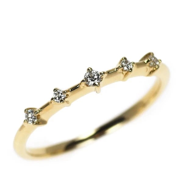 TASAKI PEARL K18YG DIAMOND RING: Tasaki Pearl K18YG Diamond Ring Brand: Tasaki Pearl Type/Style: Ring Material: K18YG, Main Stone Tasaki Pearl Color: YG Size: 5.25 US Accessories: None Accessories Notice: When purchasing pre-owned