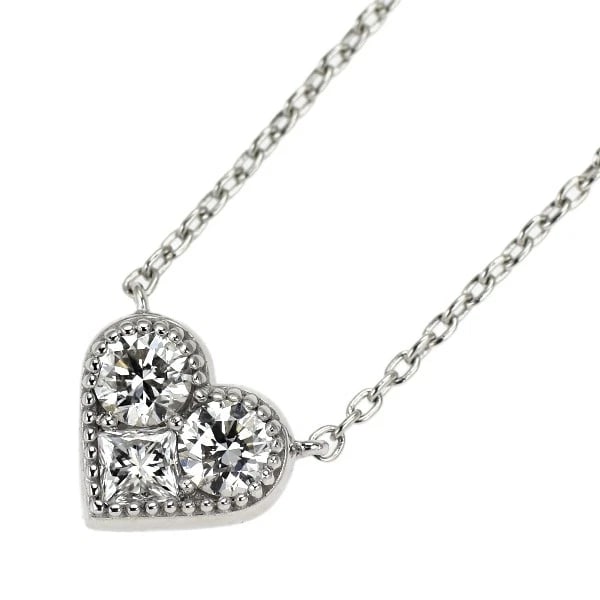 PONTE VECCHIO K18WG DIAMOND PENDANT NECKLACE: Ponte Vecchio K18WG Diamond Pendant Necklace Brand: Pontevecchio Type/Style: pendant necklace Material: K18WG, Main Stone Natural Color: WG Size: Chain Length: 40 Accessories: None Accesso