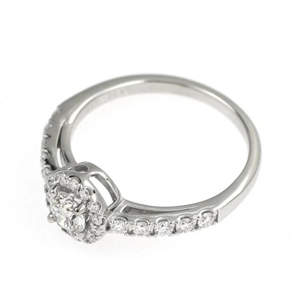 PT950 TOP GRADE DIAMOND RING - 2